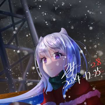 万年桜のサンタ(Xmas2024)