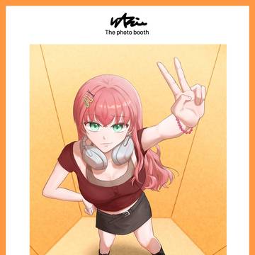 ピンク髪の少女