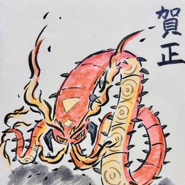 年賀状イラスト2025