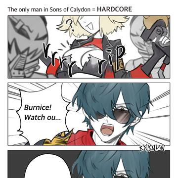 The only man in Sons of Calydon