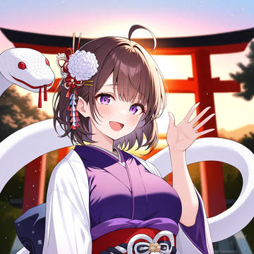 マユカちゃん「明けましておめでとうございます!今年もよろしく!」