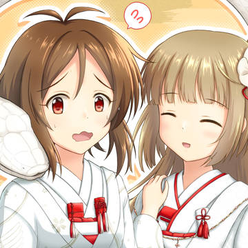 2025年お年賀＆歌鈴ちゃんお誕生日記念絵