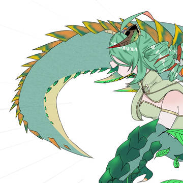 戦うドラゴン