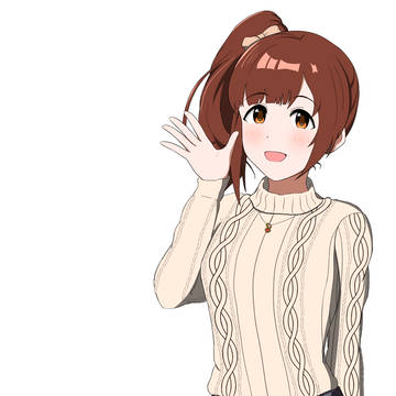 2025あけおめいらすと響子ちゃん