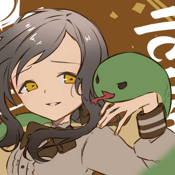 描き初めワンドロ🐍