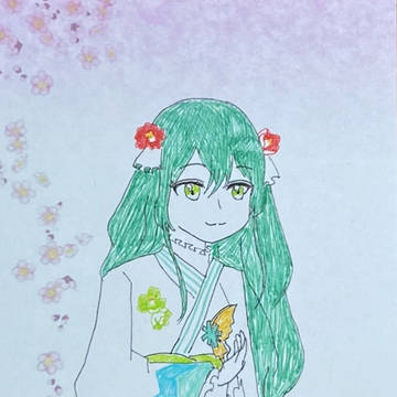 着物少女
