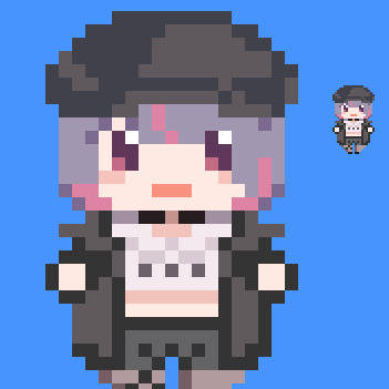 ドット絵 兎咲ミミさん