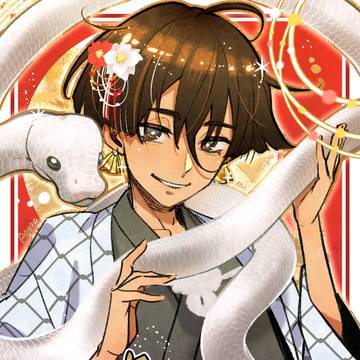 2025新年🐍とオリジナルたち