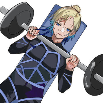 筋トレ中...💪