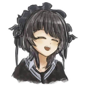 描き初めRizeちゃん