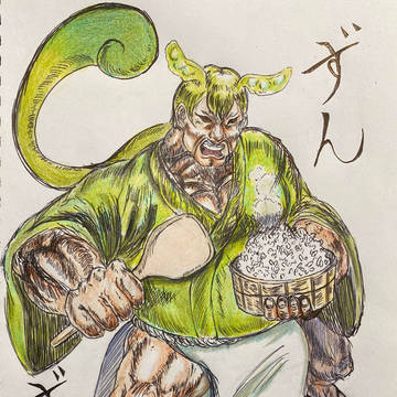 めしを喰うでごわすッ!