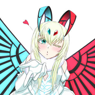 投げキッスなティータ