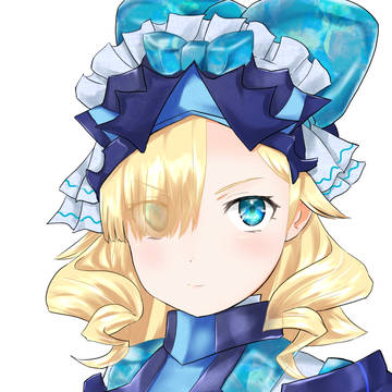褒め讃う青マデリーン