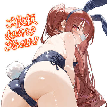バニー姿の花園ゆりね