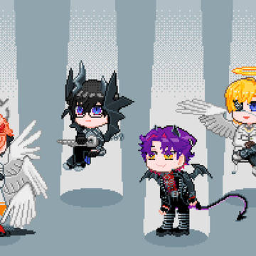 Angel×Devil 像素動態