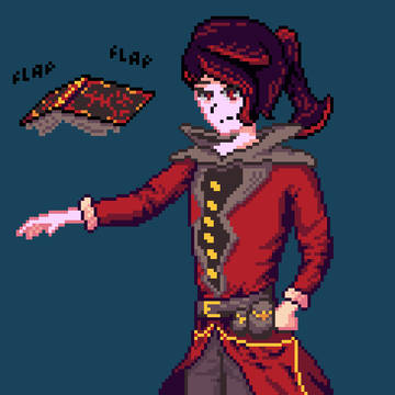 A Red Magician