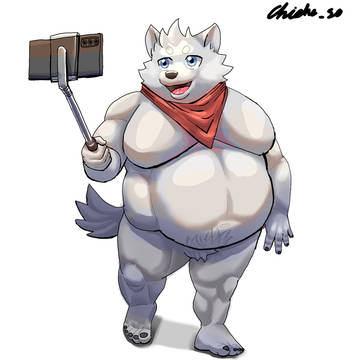 私の友達のストリーマーの自キャラを描いてみました！