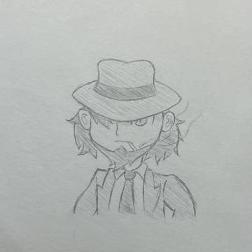 次元大介落書き