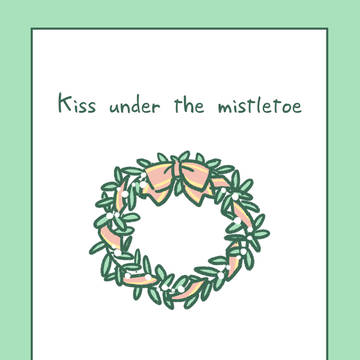 沢深Kiss under the mistletoe