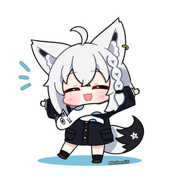 チンアナゴマフラー!!