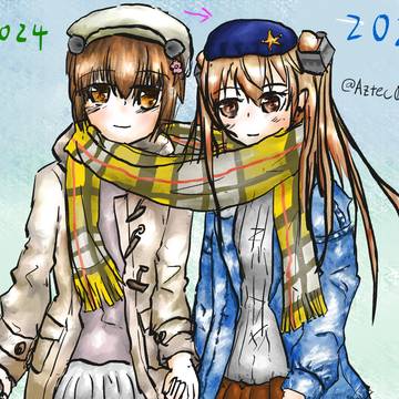 雪ジョンハッピーニューイヤー
