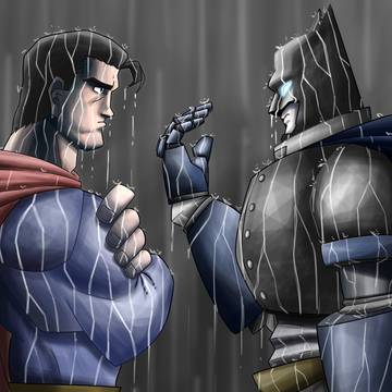 スーパーマンVSバットマン