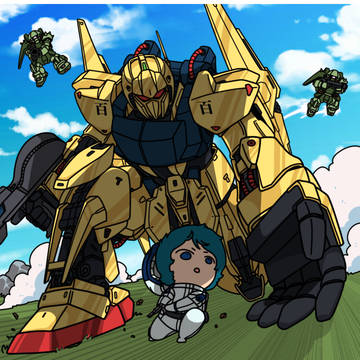 大尉とカミーユつめ4