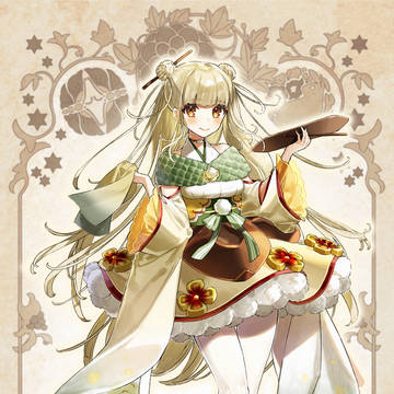 暦擬人化連作 29/72：綿柎開
