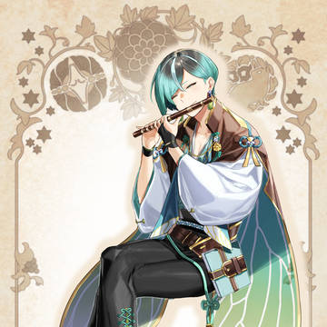 暦擬人化連作 27/72：寒蝉鳴