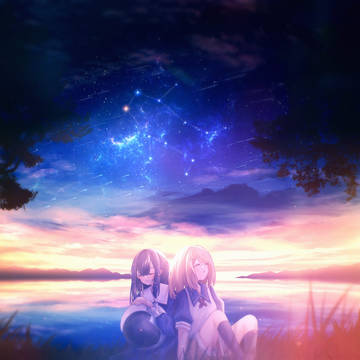 流星群の下で