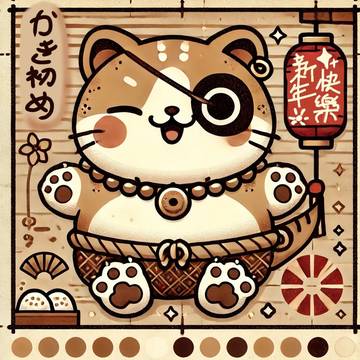 新年第一筆（かき初め）！