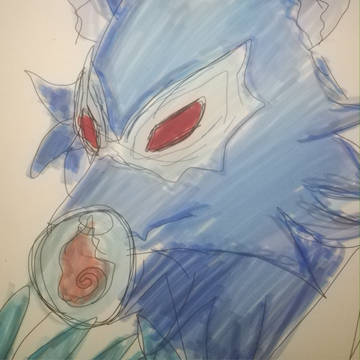 ガオウ様自分絵イラスト