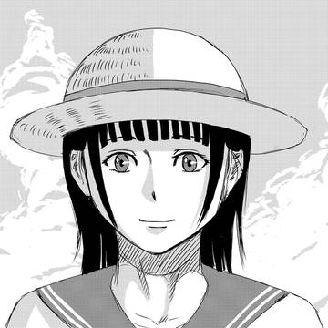 麦わら帽子のかおる