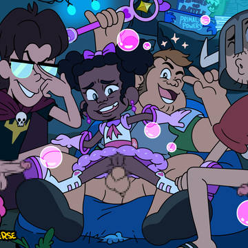 Sparkle Cadet Gangbang