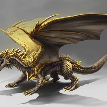 【モンスターデザイン】黄金の守護者 ファフニール