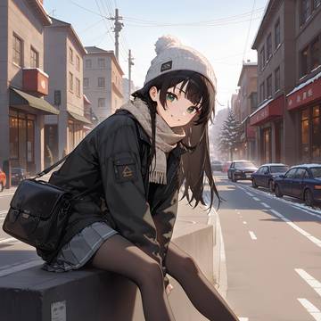 冬の散歩