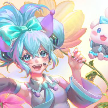 初音ミク×シナモロール