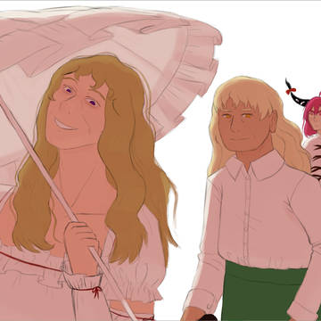 yukari, okina, kasen