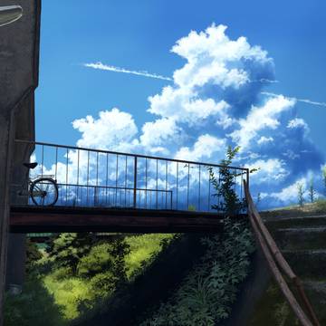 人吉の空