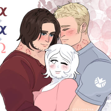 Omega & her super soldier alphas