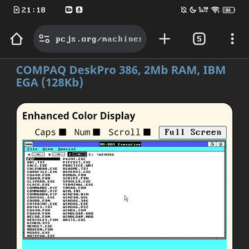 Windows 2.1をブラウザ上でエミュレートして体験できる