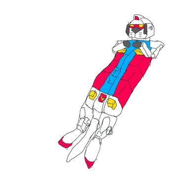 水陸両用モビルスーツ　らっこガンダム