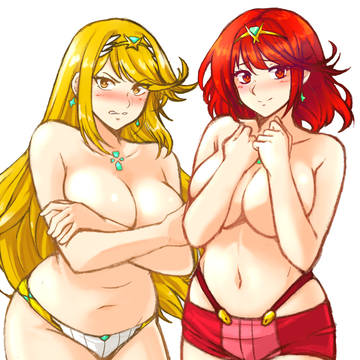 Pyra and Mythra