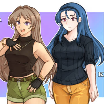 New OCs: Moka and Kitone