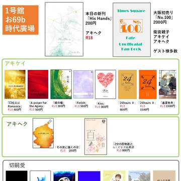 1/12 おしながき