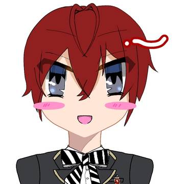 友達の誕生日に描いたリドルくん♡