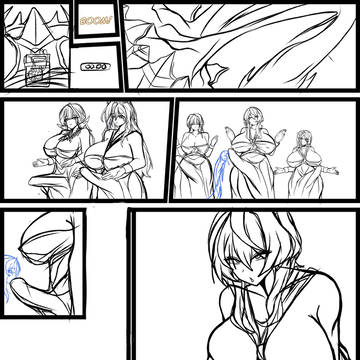 wip comic ritual blue archive