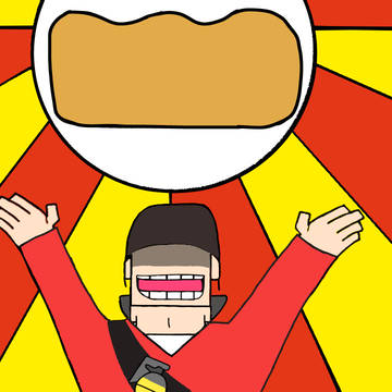 I have a Super big bread！！！