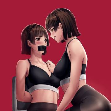 Makoto and Shadow Makoto