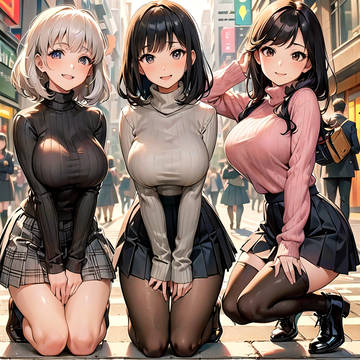 「ニットパーティ♡」キービジュアル